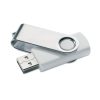 Stick USB 4GB personalizat - Techmate, Alb