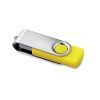 Stick USB 4GB personalizat - Techmate, Galben
