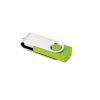 Stick USB 16GB personalizat - Techmate, Lime