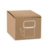 Ceainic din ceramică cu capac din bambus - Glogg, 700ml