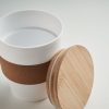 Pahar din PP reciclar - Galao, 330 ml, Alb