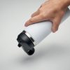Termos din inox reciclat - Ivalo, Alb