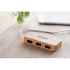Hub USB din bambus - Vina