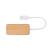 Hub USB din bambus - Vina