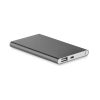 Power Bank din aluminiu 4000 mAh - Powerflat, Titanium