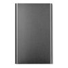 Power Bank din aluminiu 4000 mAh - Powerflat, Titanium