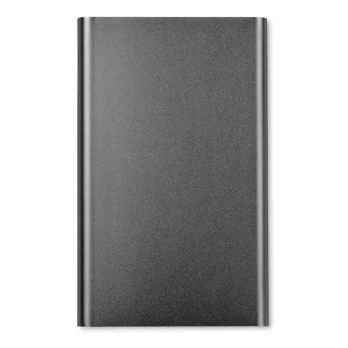 Power Bank din aluminiu 4000 mAh - Powerflat, Titanium