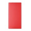 Power Bank din aluminiu 8000 mAh - Powerflat 8, Roșu