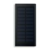 Baterie externă solară 8000 mAh - Solar Powerflat, Negru