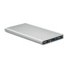 Baterie externă solară 8000 mAh - Solar Powerflat, Argintiu