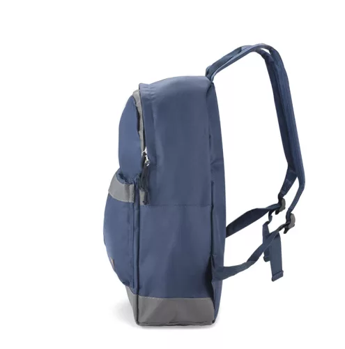 Rucsac din poliester RPET 600D - Envi, Albastru închis