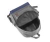 Rucsac din poliester RPET 600D - Envi, Gri deschis