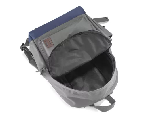 Rucsac din poliester RPET 600D - Envi, Gri deschis