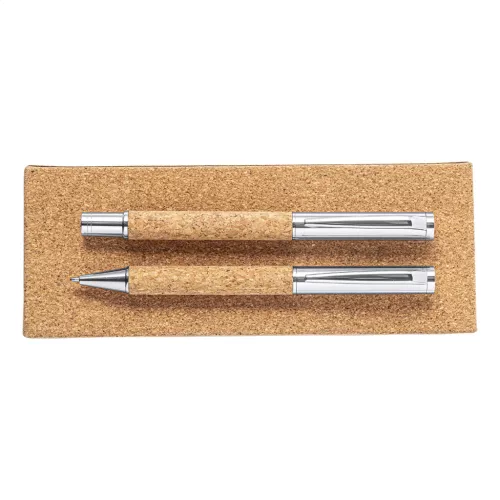 Set scris elegant din metal și plută - Garrya