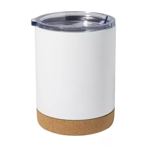Cană termoizolant 330ml - Corgox, Alb