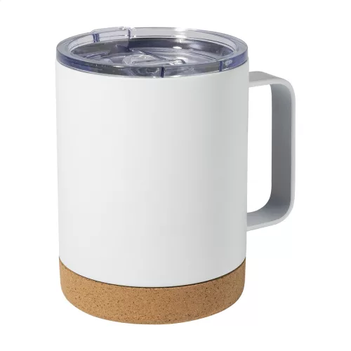 Cană termoizolant 330ml - Corgox, Alb