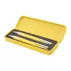 Set pix și creion mecanic în cutie din metal - Alucolor, Galben