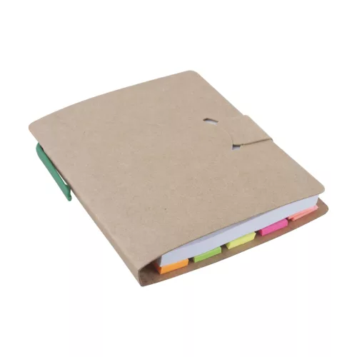 Notițe adezive cu pix din hârtie reciclată - Pennot