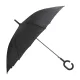Umbrelă antivânt - Silmukka, Negru