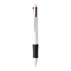 Pix multicolor din plastic reciclat- Quattro, Alb