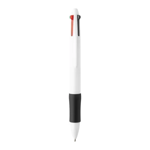 Pix multicolor din plastic reciclat- Quattro, Alb