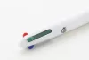 Pix multicolor din plastic reciclat- Quattro, Alb