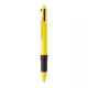 Pix multicolor din plastic reciclat- Quattro, Galben