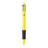 Pix multicolor din plastic reciclat- Quattro, Galben