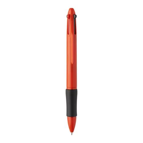 Pix multicolor din plastic reciclat- Quattro, Roșu