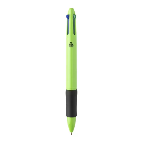 Pix multicolor din plastic reciclat- Quattro, Verde