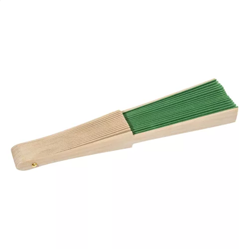Evantai din lemn și poliester reciclat - Solana, Verde