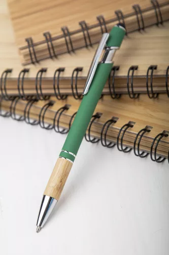 Pix touch din aluminiu și bambus - Bonnel, Verde