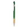 Pix touch din aluminiu și bambus - Bonnel, Verde