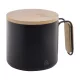 Cană termo din inox reciclat 300 ml - Graboo, Negru 