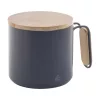 Cană termo din inox reciclat 300 ml - Graboo, Gri închis  