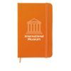 Notebook A6 cu copertă din piele PU - Notelux, Portocaliu 