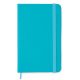 Notebook A6 cu copertă din piele PU - Notelux, Turcoază 
