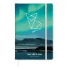Notebook Business A5 "Arco" - Soft Touch, Alb 