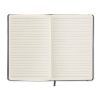 Notebook A5 cu copertă tare din piele PU - Arconote, Gri piatră 