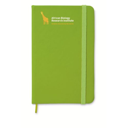 Notebook Business A5 "Arco" - Soft Touch, Lime 