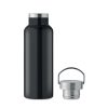 Termos premium din inox reciclat 500 ml - Florence, Negru