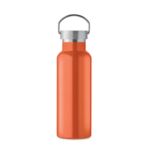 Termos premium din inox reciclat 500 ml - Florence, Portocaliu