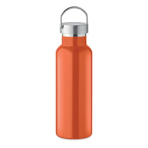 Termos premium din inox reciclat 500 ml - Florence, Portocaliu