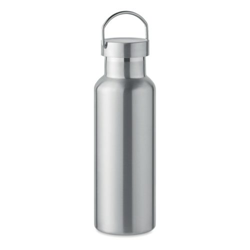 Termos premium din inox reciclat 500 ml - Florence, Argintiu mat