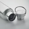 Termos premium din inox reciclat 500 ml - Florence, Argintiu mat