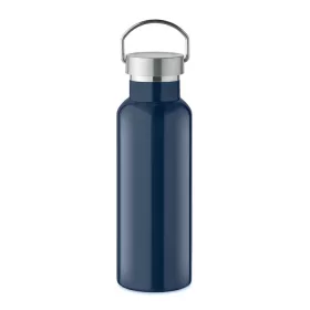   Termos premium din inox reciclat 500 ml - Florence, Albastru marin francez 