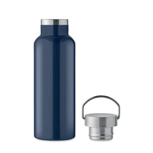 Termos premium din inox reciclat 500 ml - Florence, Albastru marin francez 