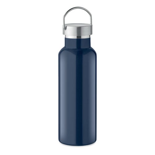 Termos premium din inox reciclat 500 ml - Florence, Albastru marin francez 