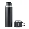 Termos din inox 420ml cu pahar 150 ml - Tonia, Negru