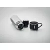Termos din inox 420ml cu pahar 150 ml - Tonia, Argintiu mat